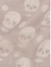 2 LAYERS, SKULL PRINT SCARF